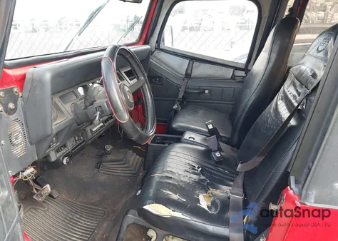 1995 Jeep Wrangler / Yj Se from USA, damaged, VIN 1J4FY29S1SP317115